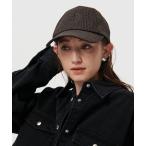 キャップ 帽子 グレンチェック キャップ UV レディース