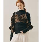 ショッピングフリル ボリュームドレープフリルビスチェ レディース