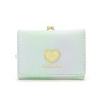 ショッピングがま口 財布 ハートラメがま口コンパクトウォレット キッズ 子供 女の子