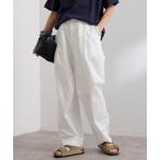 パンツ 「追加」コットンイージータックバレルパンツ レディース