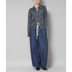 ショッピングnano ジーンズ デニム デニムパンツ ドロストデニムパンツ(セットアップ可) レディース