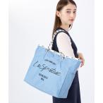 トートバッグ LARGE 2 WAY TOTE 2ウェイスレートブルー/パールシャイン レディース メンズ
