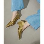 パンプス 「追加」GRISE5cmポインテッドレザーソフトウエッジパンプス