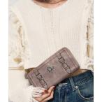 財布 「EVRIS/エヴリス」SUNNY アンティークPU ラウンド長財布 レディース