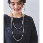 ネックレス ロングパールネックレス レディース