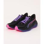 ショッピングPUMA スニーカー PUMA プーマ VELOCITY NITRO 4 DT ヴェロシティ ニトロ 4 DT 311913 01BK/D.AMETHYST メ