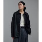ブルゾン アウター 「WEB限定」レザーライクオーバーシャツジャケット レディース