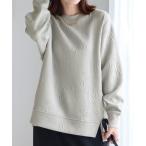 ショッピングチュニック チュニック すっきり見え花柄ジャガードチュニック