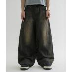 ジーンズ 「EPNK」Straight baggy pants / ストレートバギーパンツ メンズ レディース