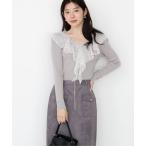 ショッピングレース ニット セーター レースフリルニット / 1215270914 レディース