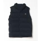 ショッピングダウンベスト 「LACOSTE」 ダウンベスト 48 ネイビー メンズ