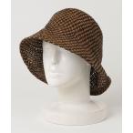 「La Maison de Lyllis」 ストローハット FREE ブラウン レディース