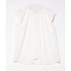 [VIS] короткий рукав блуза FREE бежевый женский 