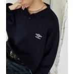 セーター ニット KNIT POLO SWEATER/ニットポロセーター/UMBRO別注(限定展開) メンズ
