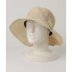 「ORIENT」 ストローハット - ベージュ レディース
