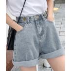 [Miniministore] Denim шорты M sax голубой женский 