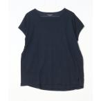 [SHIPS] короткий рукав футболка M/L темно-синий женский 