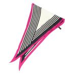 ショッピングスカーフ スカーフ バンダナ 「VERY12月号掲載」ランダムストライプ ダイヤ スカーフ レディース