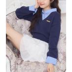 ショッピングレトロ ニット セーター シャツドッキングNTPO レディース