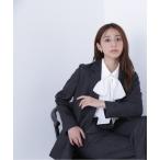 ジャケット テーラードジャケット シャークスキン SETUPダブルブレストジャケット レディース