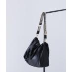 トートバッグ ギャザリングフェイクレザー2wayトートバッグ レディース