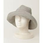 「UNITED ARROWS」 ストローハット FREE グレー レディース