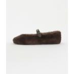 ショッピングラウンドトゥ パンプス メリージェーンソフト フラット10