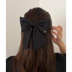 ヘアクリップ サテンリボンバレッタ