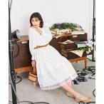 ショッピングシャツワンピース ワンピース ミックスレースシャツワンピース