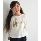 ショッピングスパンコール tシャツ マジカルスパンコールロンT キッズ 子供服 女の子