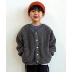 ノーカラージャケット アウター ボアジャケット キッズ 子供服 男の子 女の子
