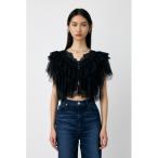 ブラウス シャツ LACE FRILLS トップス レディース