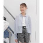 ブラウス シャツ イージーDRYシアーシャツ長袖/576644 キッズ 子供服 女の子