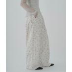 カーゴパンツ floral cargo pants / 小花柄ワイドカーゴパンツ レディース メンズ