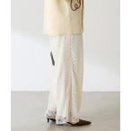 パンツ レースワイドパンツ レディース