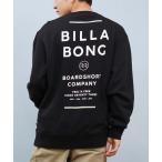 ショッピングビラボン トレーナー スウェット BILLABONG/ビラボン トレーナー スウェット クルーネック ロゴ バックプリント 裏毛 SUN BLOCK BF012