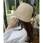 「DouDou」 ストローハット FREE ベージュ レディース