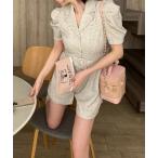 「ROYAL PARTY」 オールインワン FREE オフホワイト レディース