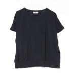 [LEPSIM] трикотаж с коротким рукавом M темно-синий женский 