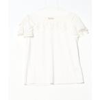 [NANO universe] гонки безрукавка tops FREE белый женский 