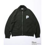 ショッピングカウチン 「FREAK'S STORE」 ニットカーディガン「PEANUTSコラボ」 MEDIUM グリーン レディース