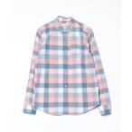 ショッピングホリスター 「Hollister」 チェック柄長袖シャツ S ブルー レディース