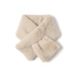 ショッピングマフラー マフラー ストール フェイク ファー ミニ ティペット レディース