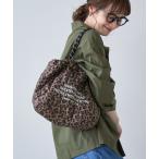 ショルダーバッグ バッグ ロゴ刺繍キカキルトショルダーバッグ(Mサイズ) レディース