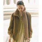 ショッピングコンビ コート アウター ボアコンビ アウター レディース