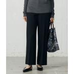 パンツ TRギャバ裏起毛ワイド パンツ レディース