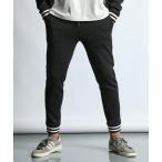 スウェットパンツ ジャージ 「WEB限定アイテム」AIR DK RIBBED PANTS:エアダンボールニット ラインリブ スリムパンツ メンズ