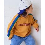 ショッピング女の子 トレーナー  カラーテープスウェット キッズ 子供服 男の子 女の子