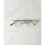 伊達メガネ メガネ 眼鏡 KAIKO Deco 1 ”SILVER メンズ レディース