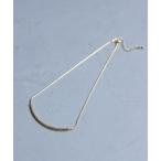 ネックレス カーブモチーフネックレス レディース